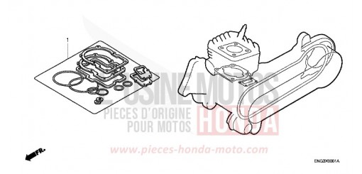 GASKET KIT CR80RBX de 1999